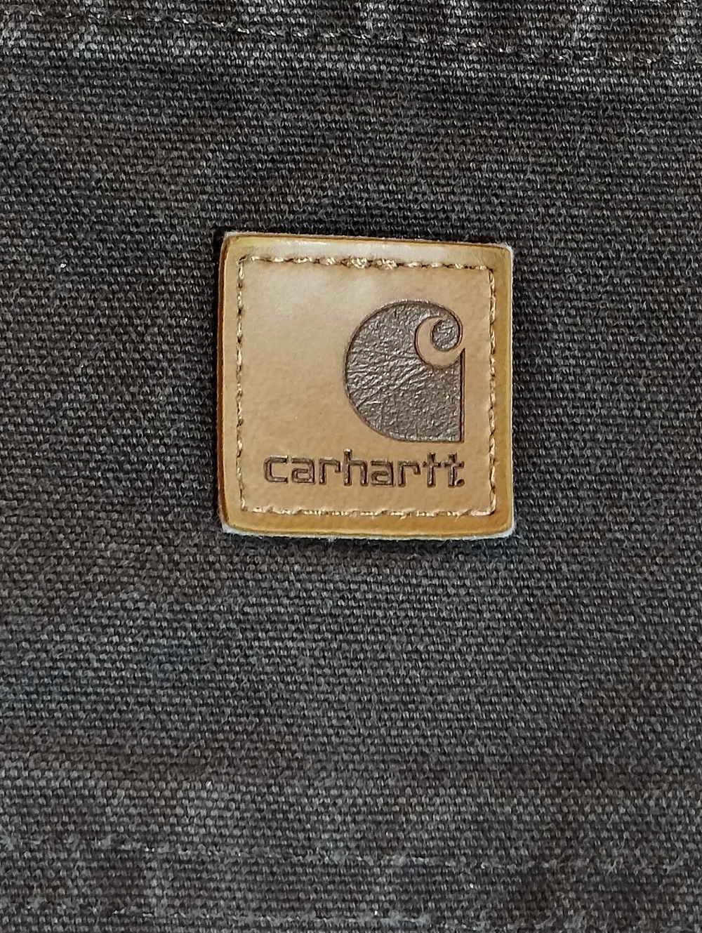 Vintage Carhartt B11 Dark Brown Duck Work Pants 33x30 Dungaree Fit - Picture 12 of 12